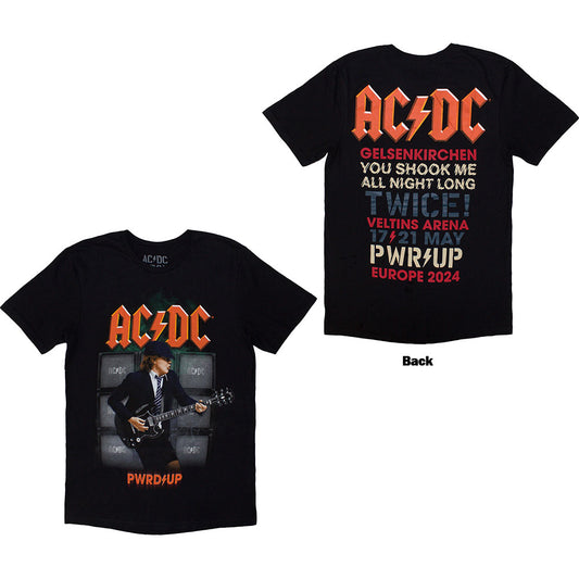 AC/DC PWRD-UP Gelsenkirchen '24 [T-Shirt] Black