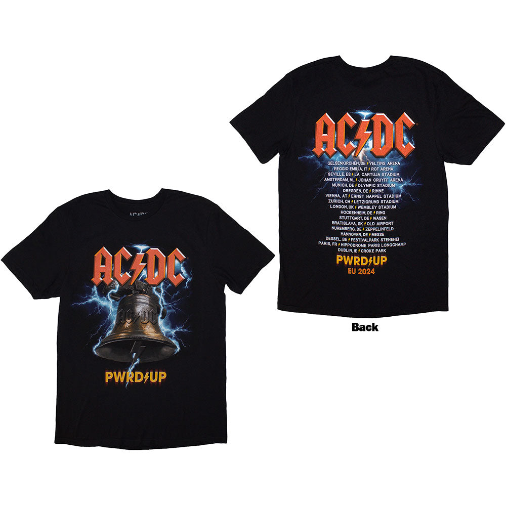 AC/DC PWRD-UP In Rock We Trust [T-Shirt] Black