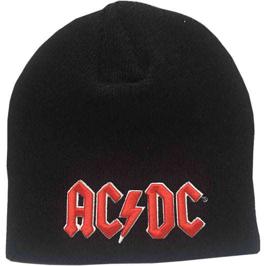 AC/DC Red 3D Logo [Hat] Black