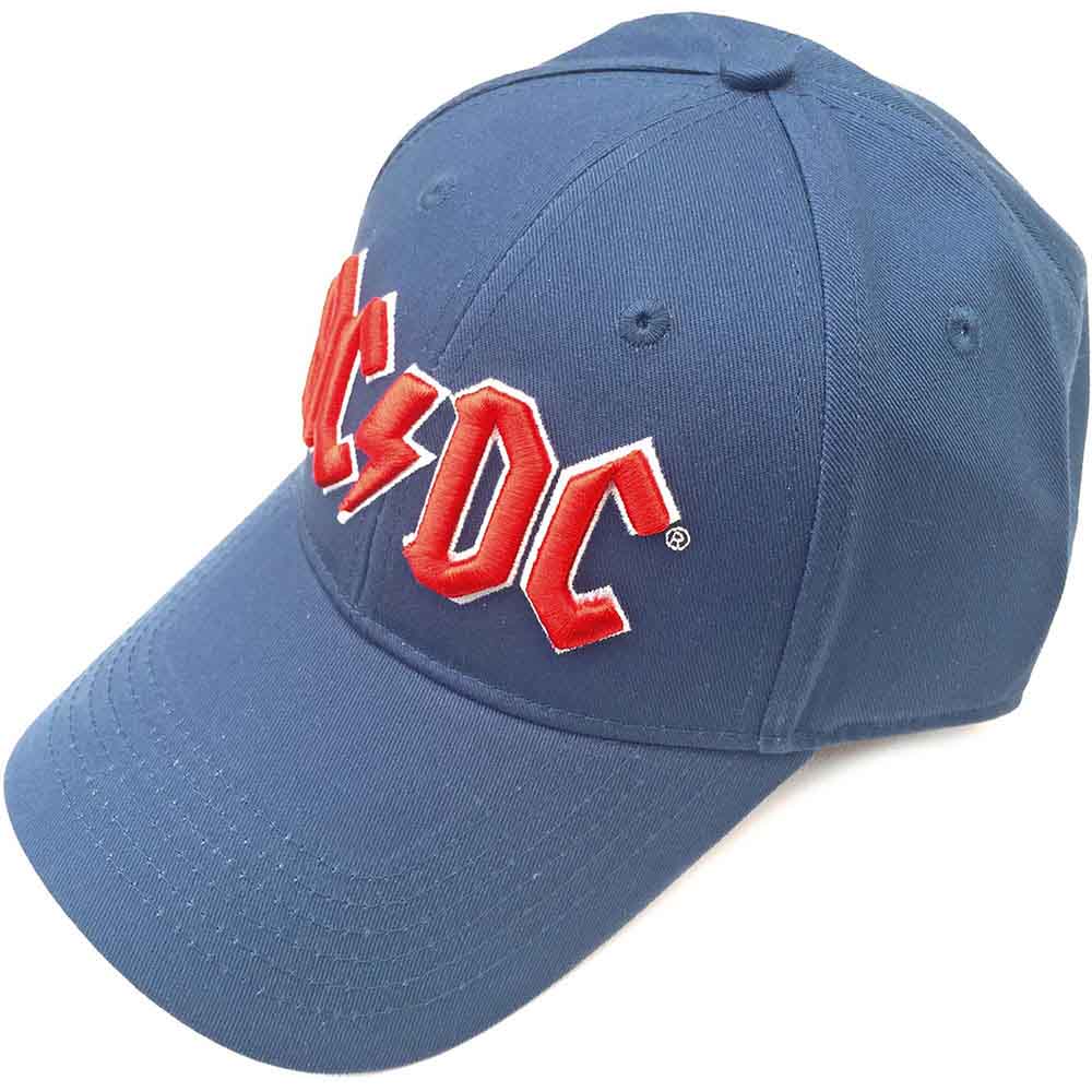 AC/DC Red Logo [Hat] Blue