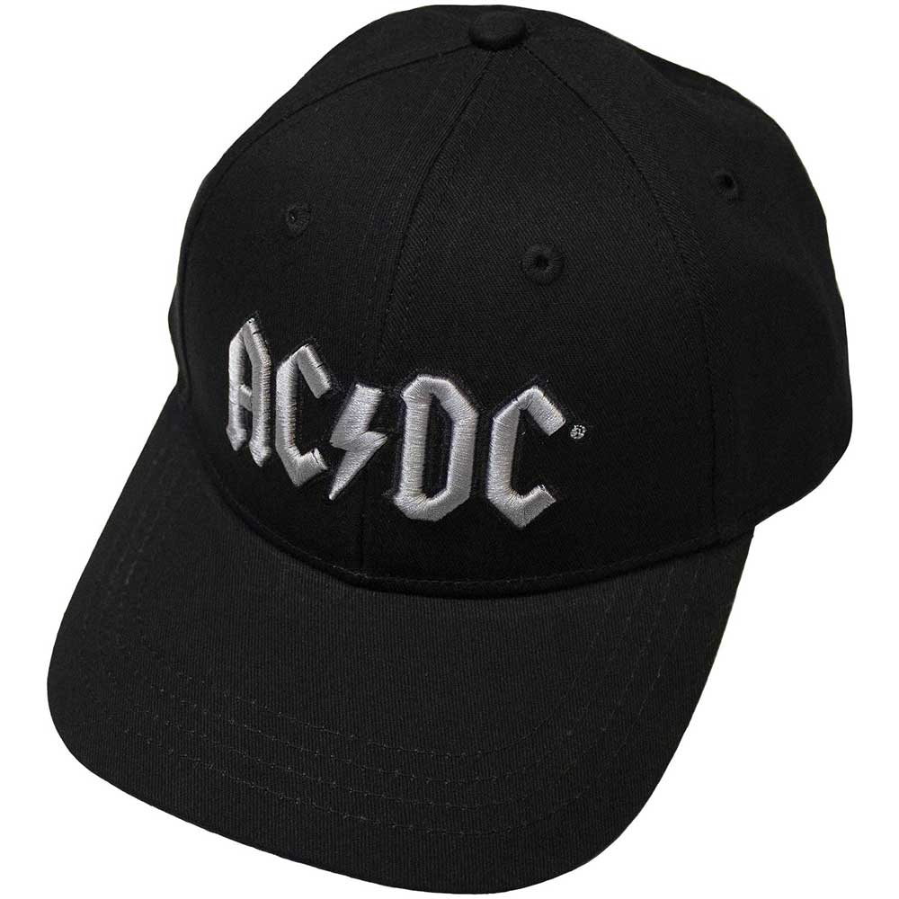 AC/DC Silver Logo [] Black