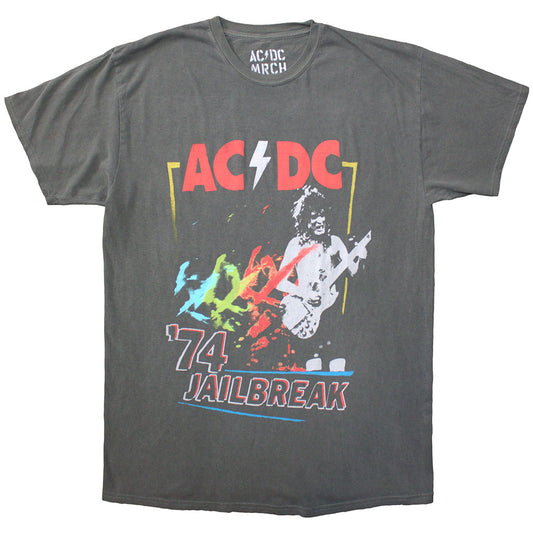 AC/DC Vintage '74 Jailbreak [T-Shirt] Grey