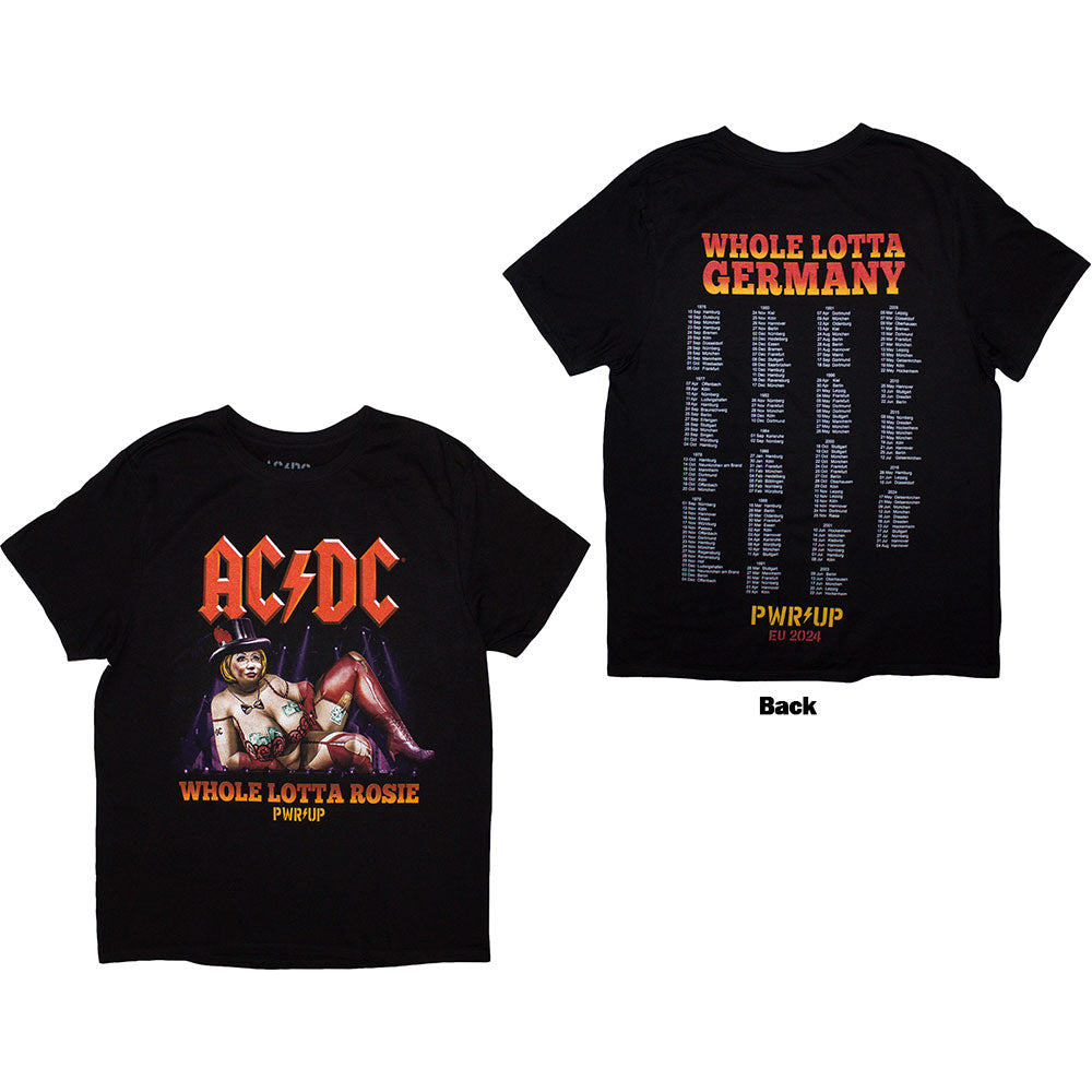 AC/DC Whole Lotta Germany PWR-UP EU Tour '24 [T-Shirt] Black