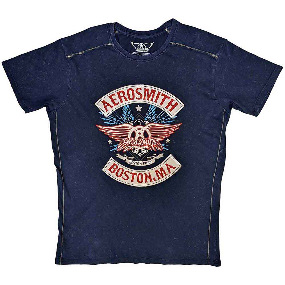 Aerosmith Boston Pride [T-Shirt] Blue