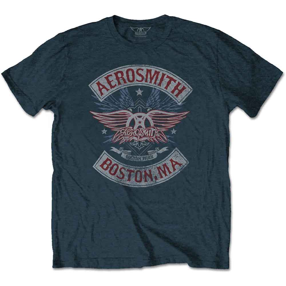 Aerosmith Boston Pride [T-Shirt] Blue
