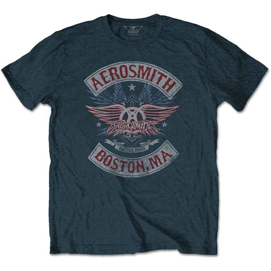 Aerosmith Boston Pride [T-Shirt] Blue