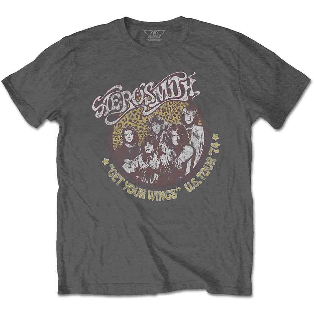 Aerosmith Cheetah Print [T-Shirt] - Rock Band Apparel