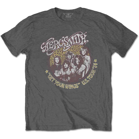 Aerosmith Cheetah Print [T-Shirt] - Rock Band Apparel