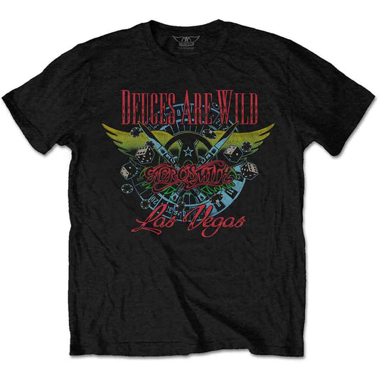 Aerosmith Deuces Are Wild, Vegas [T-Shirt] - Rock Band Apparel