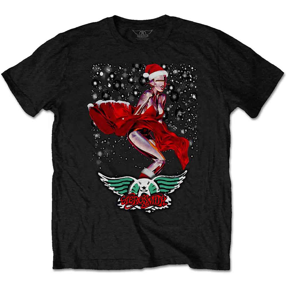 Aerosmith Robo Santa [T-Shirt] - Rock Band Apparel