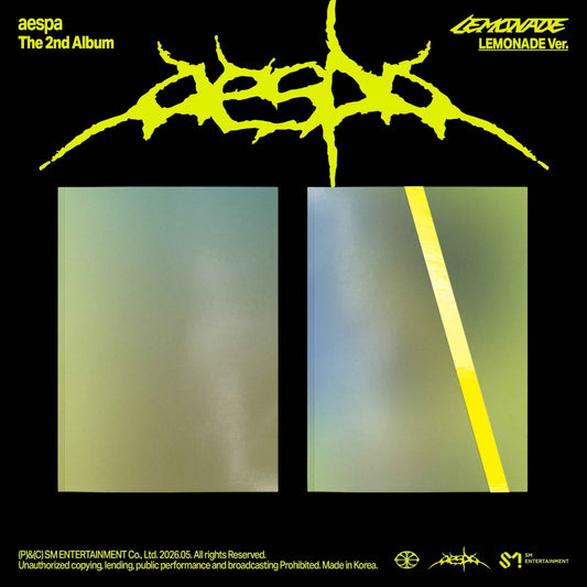 aespa - The 2Nd Album ‘Lemonade’ [Lemonade Ver.] [CD]
