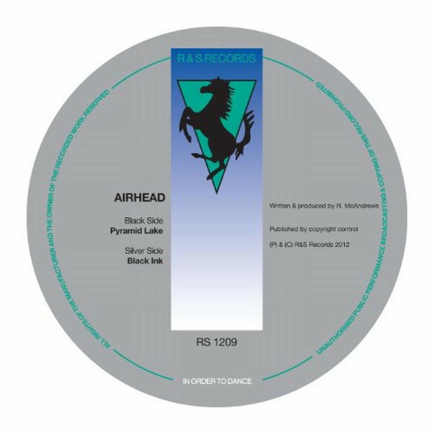 Airhead - Pyramid Lake / Black Ink - 12" [Vinyl]