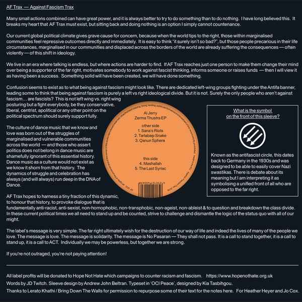 Zerma Thurstra EP [Vinyl]