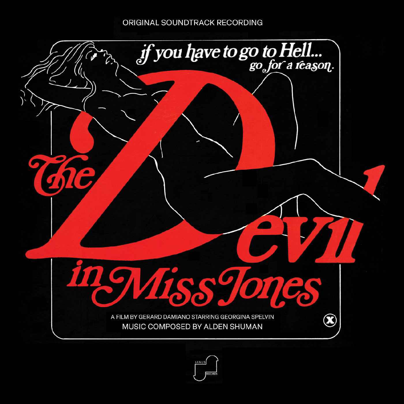 The Devil In Miss Jones--Original Soundtrack Recording (Hellfire Vinyl) [Vinyl]