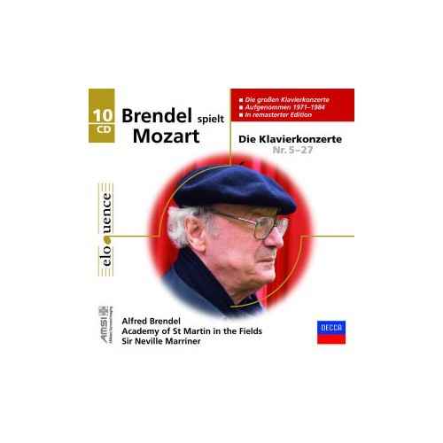 Brendel Plays Mozart [10 CD Box Set] [CD]
