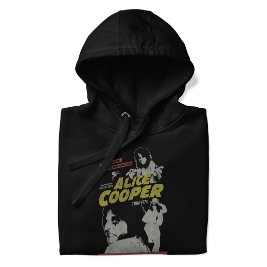 Alice Cooper - 1975 Tour Vintage Hoodie