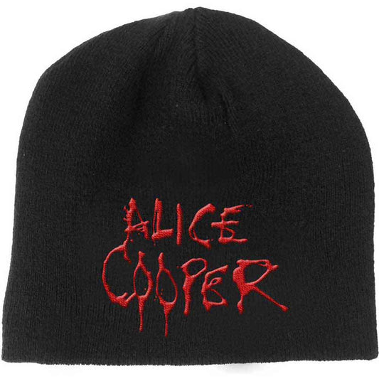 Alice Cooper Dripping Logo [Hat] Black