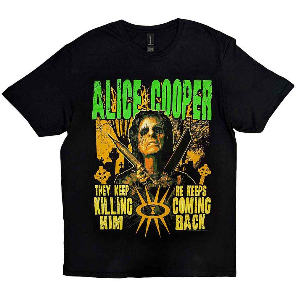 Alice Cooper Graveyard [T-Shirt] - Rock Band Apparel