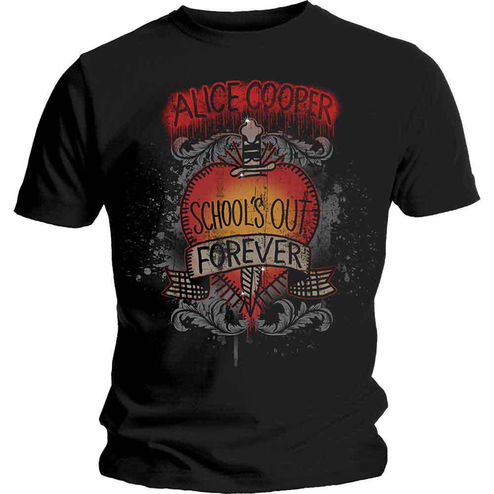 Alice Cooper Schools Out Dagger [T-Shirt] - Rock Band Apparel