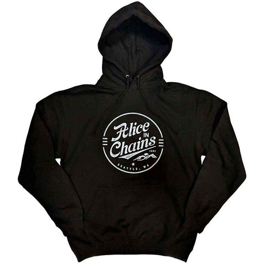 Alice In Chains Circle Emblem [Sweatshirt] - Rock Band Apparel