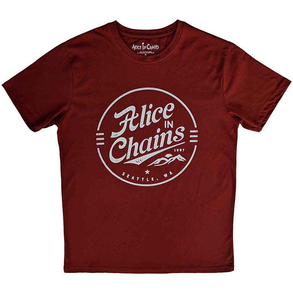 Alice In Chains Circle Emblem [T-Shirt] - Rock Band Apparel