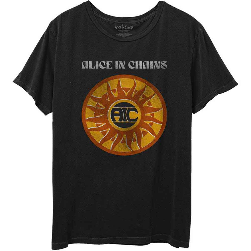 Alice In Chains Circle Sun Vintage [T-Shirt] - Rock Band Apparel