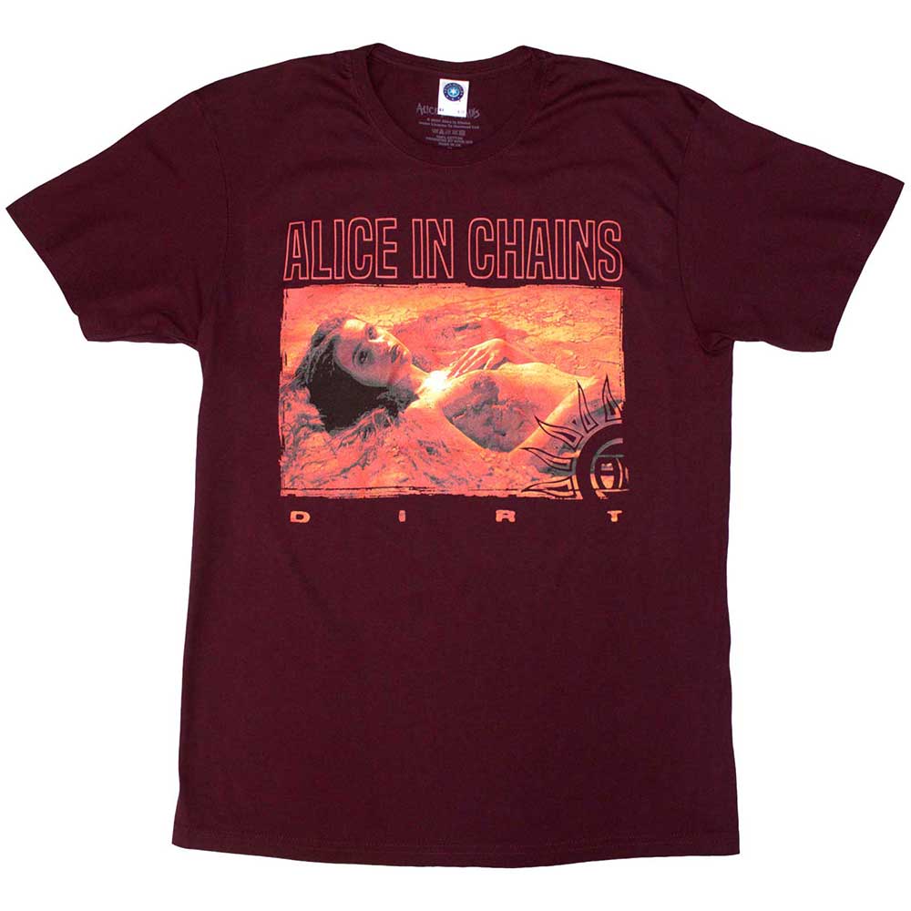 Alice In Chains Dirt Orange [T-Shirt] Red