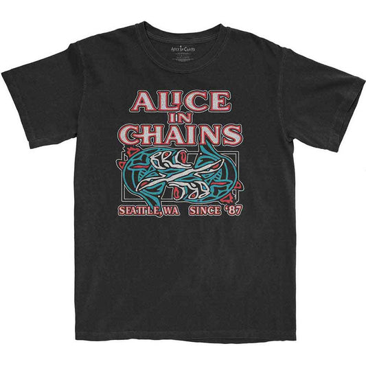 Alice In Chains Totem Fish [T-Shirt] Black