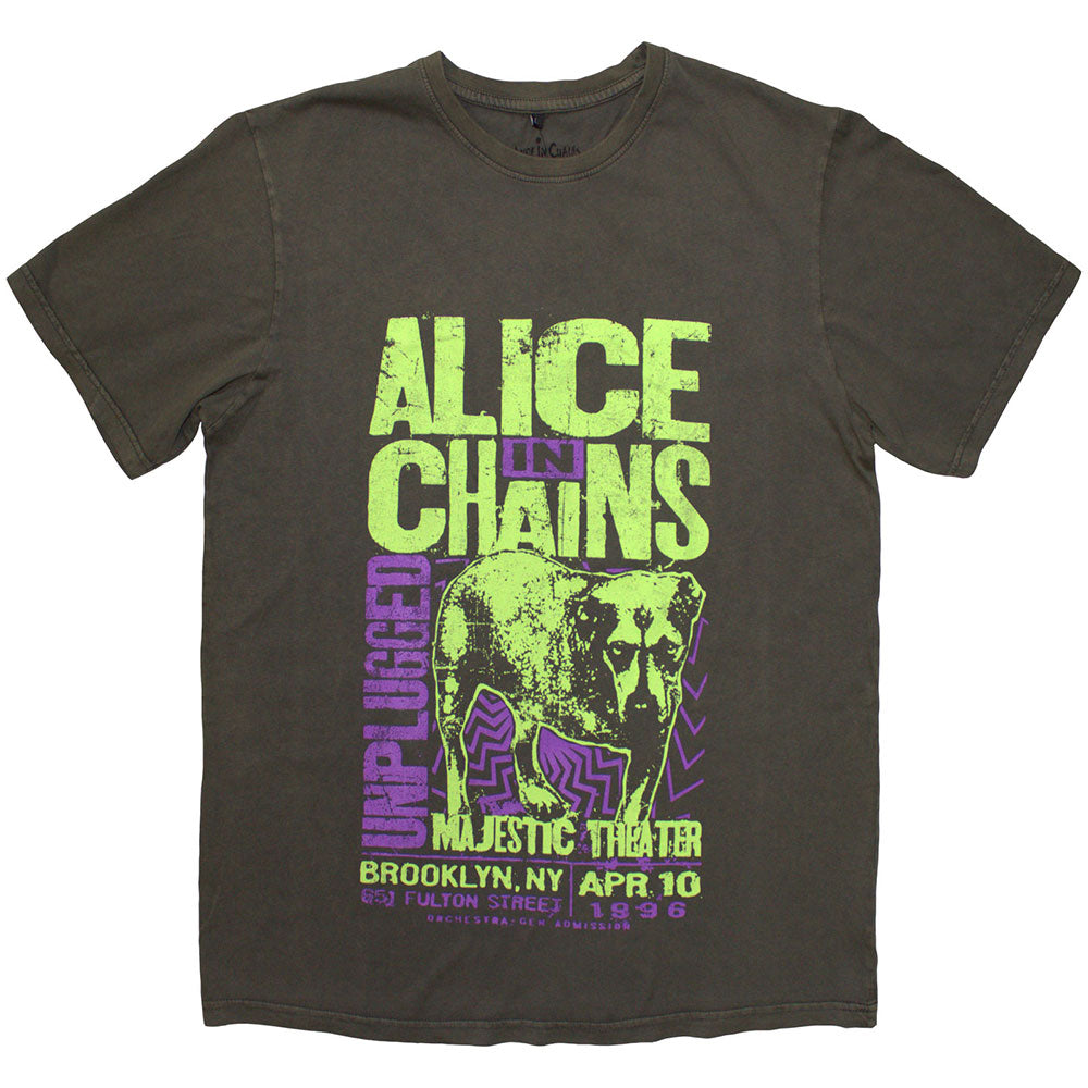 Alice In Chains Unplugged Dog [T-Shirt] Grey