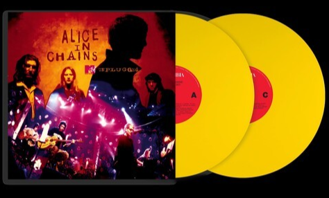 PRE-ORDER Alice In Chains - Unplugged (Limited Edition, Vinyl Voice Edition, Yellow Colored Vinyl) (2 Lp's) [Vinyl]