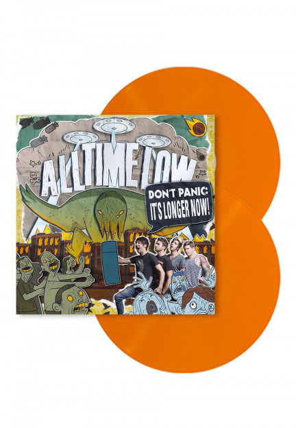 All Time Low - Don't Panic: It's Longer Now (Colored Vinyl, Orange, Gatefold LP Jacket, Digital Download Card) (2 Lp's) [Vinyl]