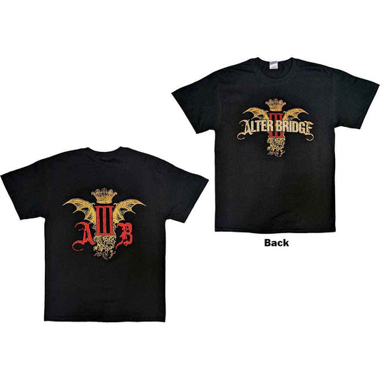 Alter Bridge AB III Batwing Crown [T-Shirt] - Rock Band Apparel