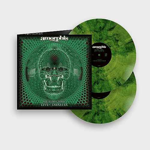 Queen Of Time (Live At Tavastia 2021) 2LP in gatefold (green marbled) [Vinyl]