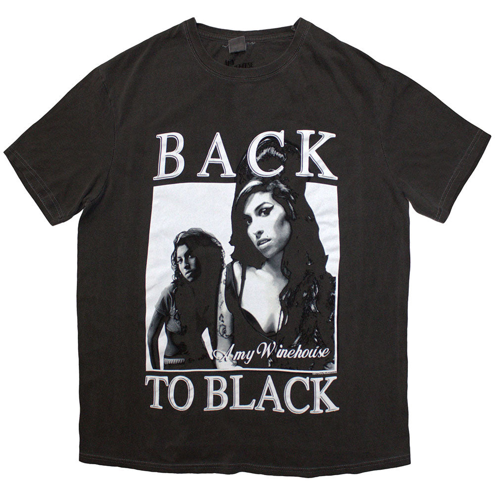 Amy Winehouse Back To Black [T-Shirt] Black