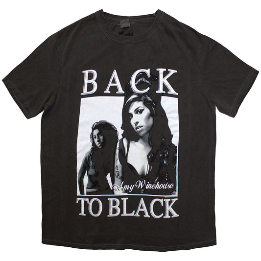 Amy Winehouse Back To Black [T-Shirt] Black
