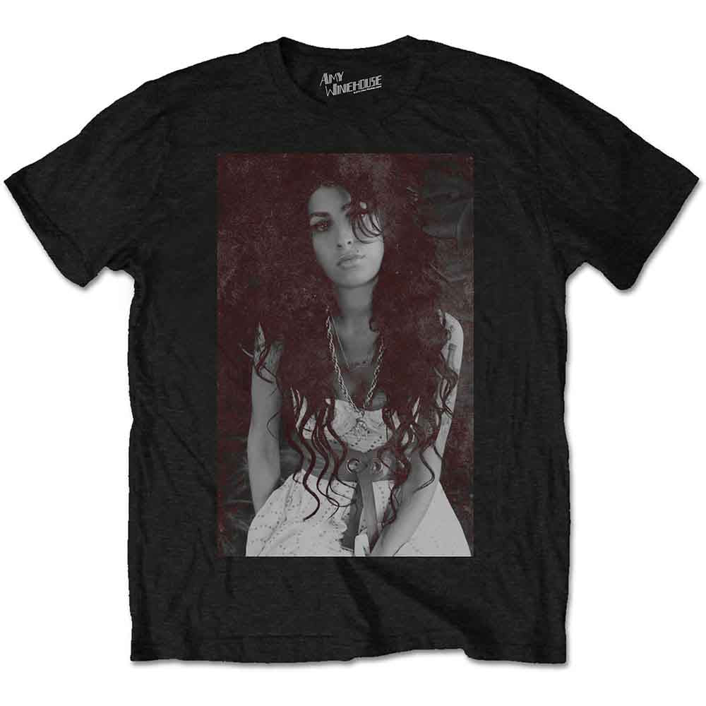 Amy Winehouse Back to Black Chalk Board [T-Shirt] - Rock Band Apparel