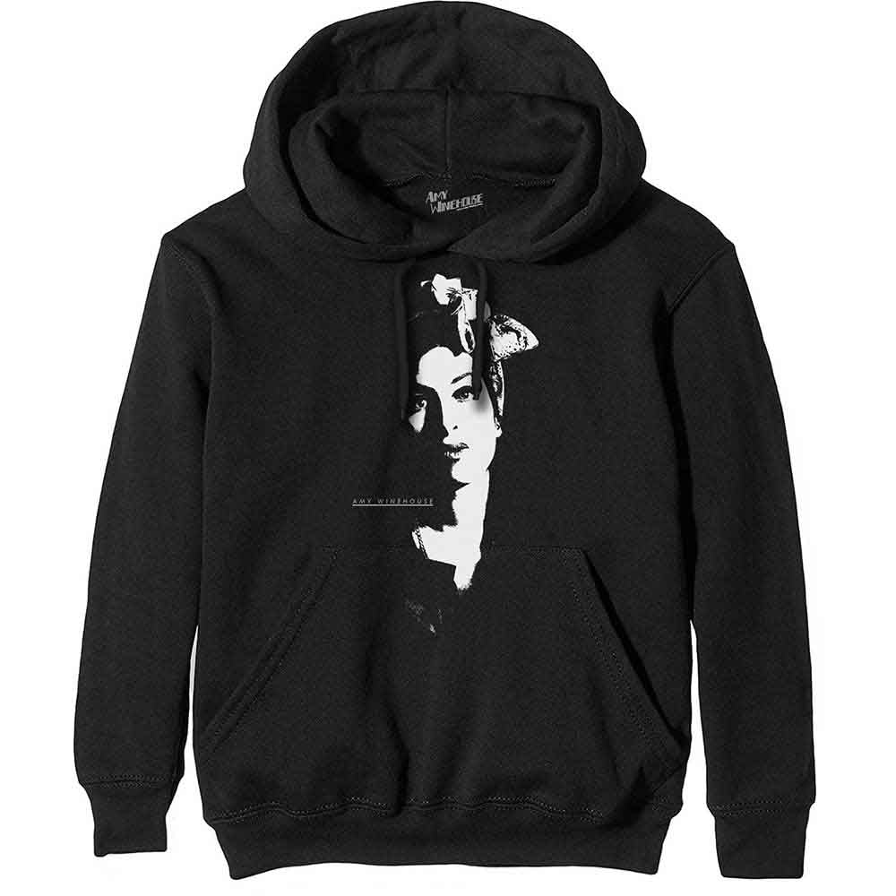 Amy Winehouse Scarf Portrait [Sweatshirt] - Rock Band Apparel