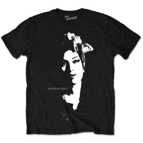 Amy Winehouse Scarf Portrait [T-Shirt] - Rock Band Apparel