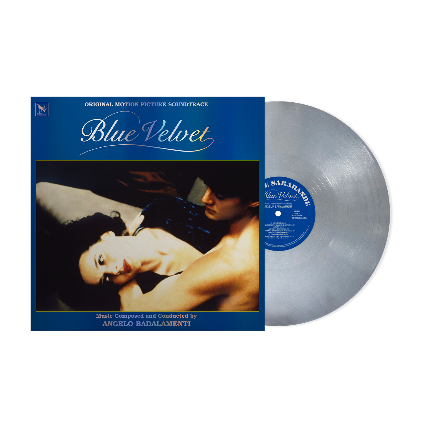 PRE-ORDER Angelo Badalamenti - Blue Velvet (Original Motion Picture Soundtrack) (Indie Exclusive, 40Th Anniversary) [Silver LP] [Vinyl]