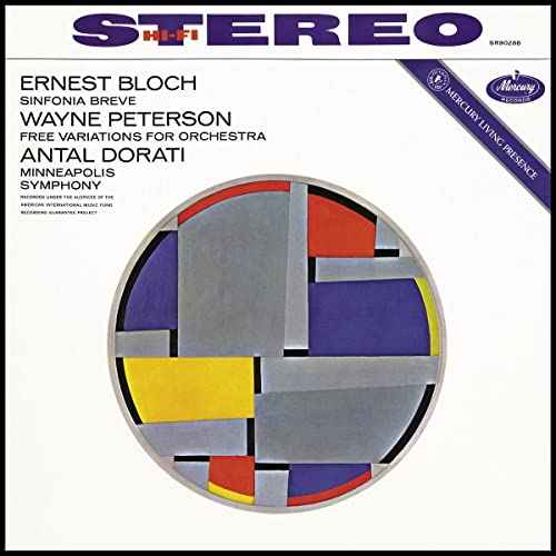 Ernest Bloch/Sinfonia Breve/Wayne Peterson: Free Variations [LP] [Vinyl]