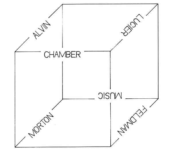 Chamber Music: Alvin Lucier & Morton Feldman [CD]