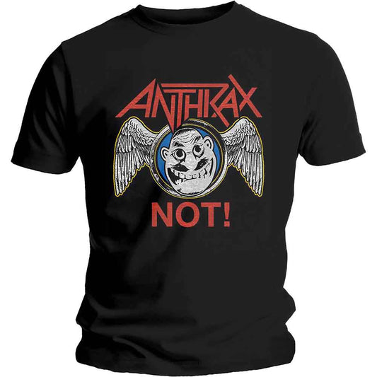 Anthrax Not Wings [T-Shirt] - Rock Band Apparel