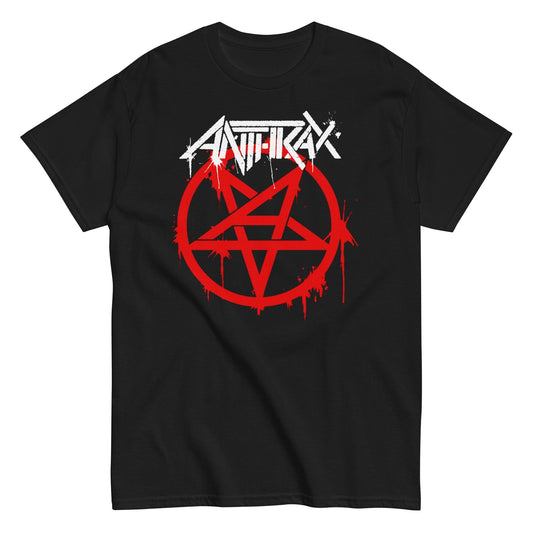 Anthrax - Pentagram Logo T-Shirt