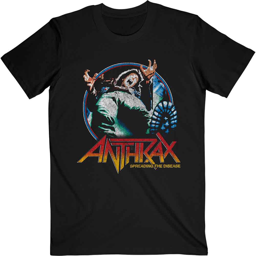 Anthrax Spreading Vignette [T-Shirt] - Rock Band Apparel