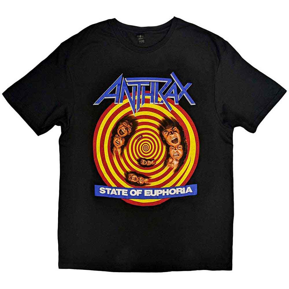 Anthrax State of Euphoria [T-Shirt] - Rock Band Apparel