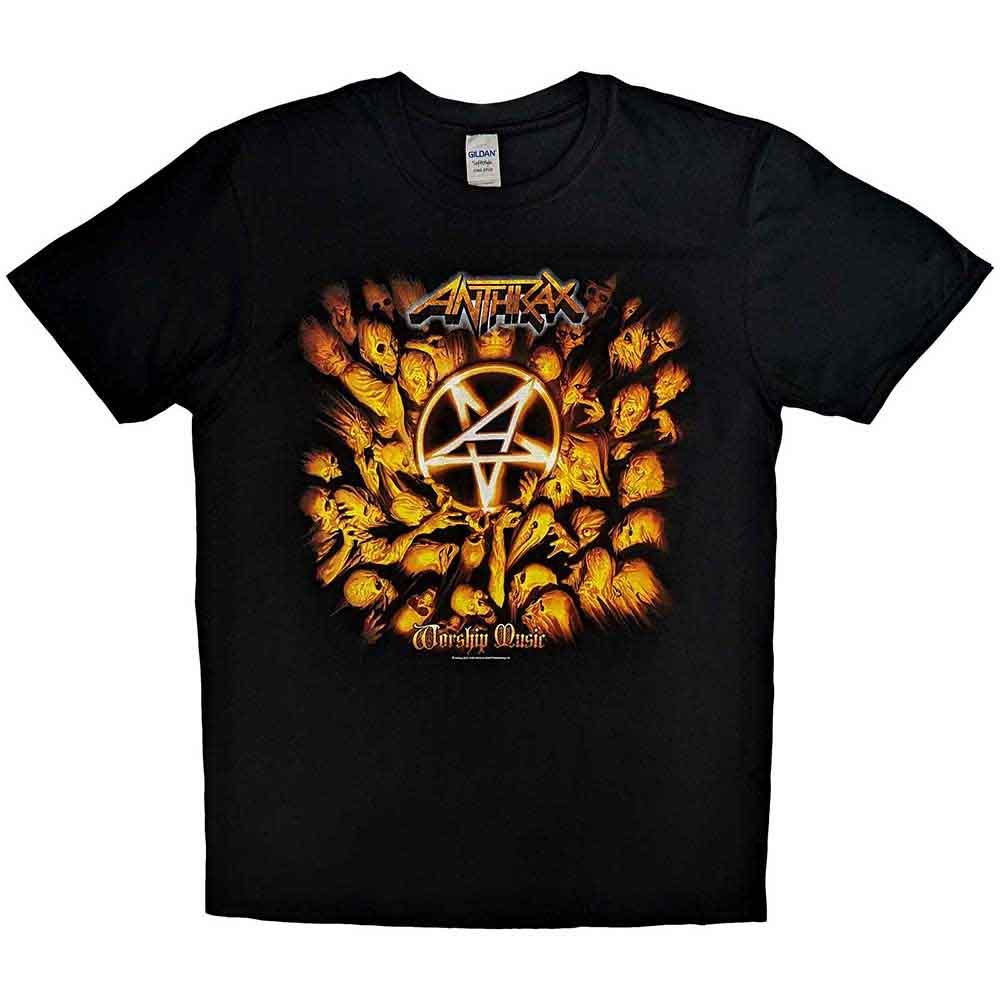 Anthrax Worship Music [T-Shirt] - Rock Band Apparel