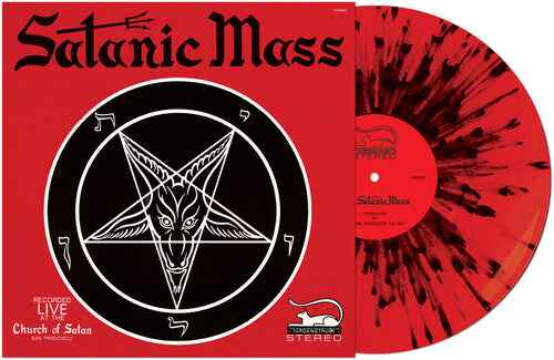 Satanic Mass - RED/ BLACK SPLATTER [Vinyl]