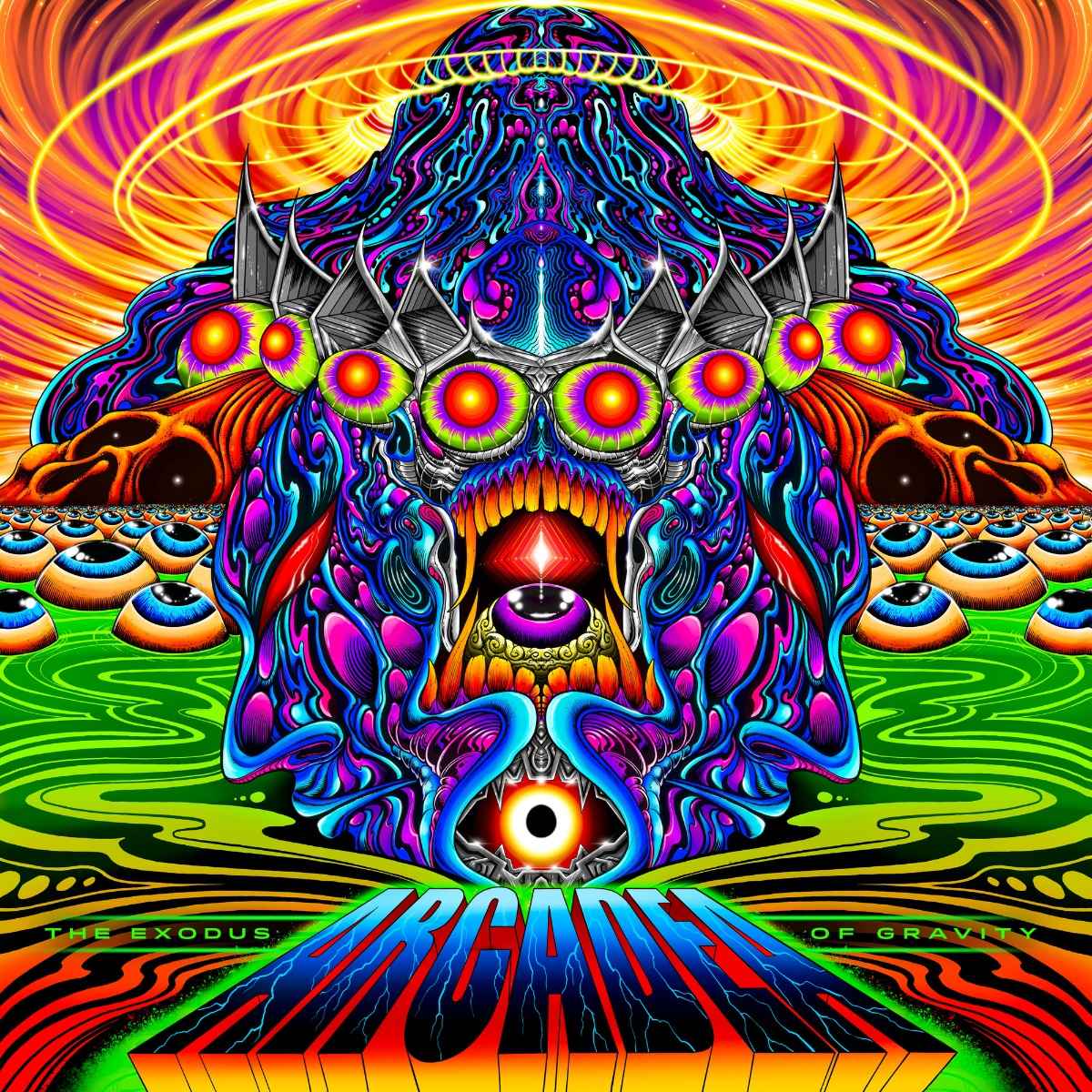 The Exodus Of Gravity (Neon Green Vinyl) [2LP] [Vinyl]