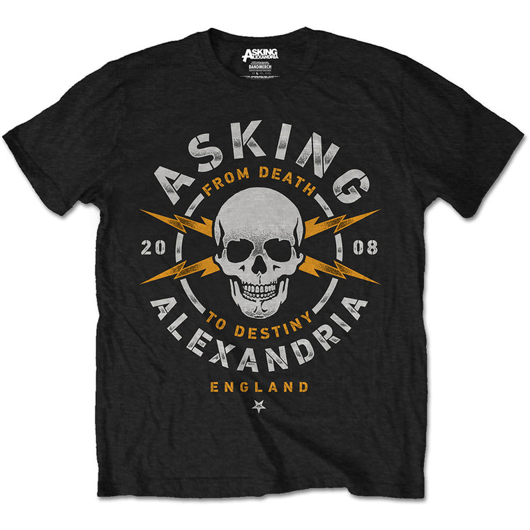 Asking Alexandria Danger [T-Shirt] Black