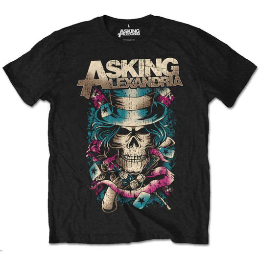 Asking Alexandria Hat Skull [T-Shirt] - Rock Band Apparel